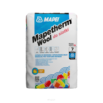 Mapetherm Wool do siatki 25kg.