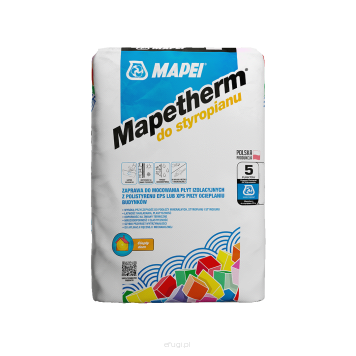 Mapetherm do styropianu 25kg